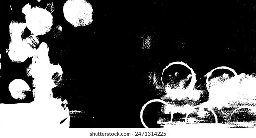 Abstract creative drawn background. Grunge graphics universal monochromatic