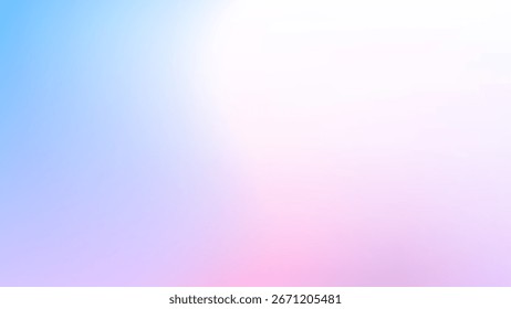 Abstract creative dreamy gradient background banner or cover with multi color blur design. Soft Blur light gradient background 