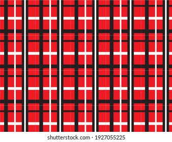 Abstract creative fabric pattern,  textile print, plaid background for the skirt, blanket, tablecloth, other vector design 