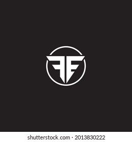 Abstrakte Creative FE Buchstaben Logo Vektordesign Symbol Vorlage. 
