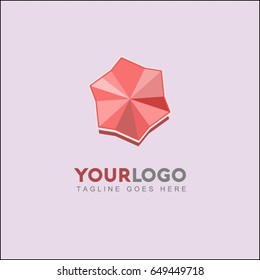 Abstract Creative Floral Logo, Rose Flower Red, beauty and fashion logo