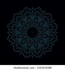 abstract creative floral vector mandala design background colorful shape and creative drawing henna pattern line arts