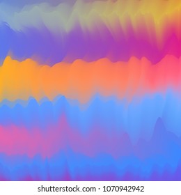 Abstract Creative Fluid multicolored blurred background