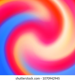 Abstract Creative Fluid multicolored blurred background