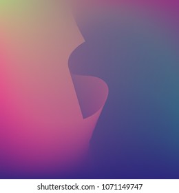 Abstract Creative Fluid multicolored blurred background