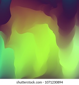 Abstract Creative Fluid multicolored blurred background