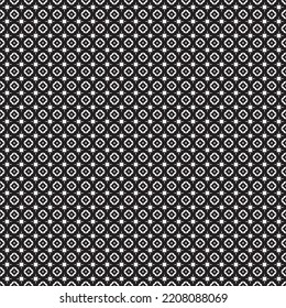 Abstract creative geometric monochrome pattern. Vector floor texture background. seamless pattern