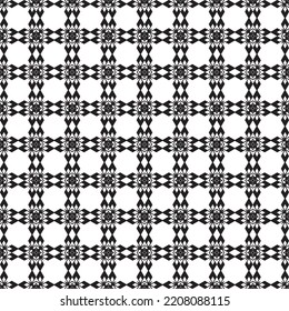 Abstract creative geometric monochrome pattern. Vector floor texture background. seamless pattern