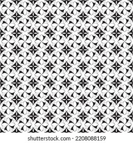 Abstract creative geometric monochrome pattern. Vector floor texture background. seamless pattern