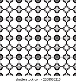 Resumen del patrón monocromo geométrico creativo. Fondo de textura del suelo del vector. patrón transparente