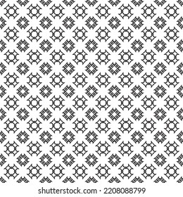 Abstract creative geometric monochrome pattern. Vector floor texture background. seamless pattern
