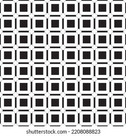 Abstract creative geometric monochrome pattern. Vector floor texture background. seamless pattern