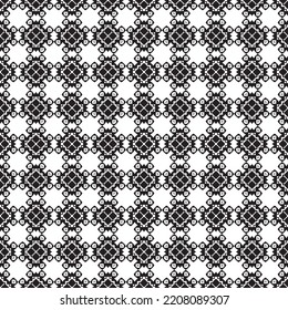 Abstract creative geometric monochrome pattern. Vector floor texture background. seamless pattern