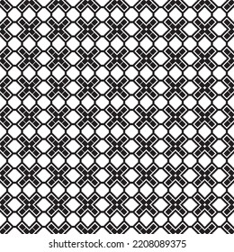 Abstract creative geometric monochrome pattern. Vector floor texture background. seamless pattern
