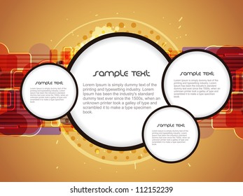 Abstract creative graphic design vector background