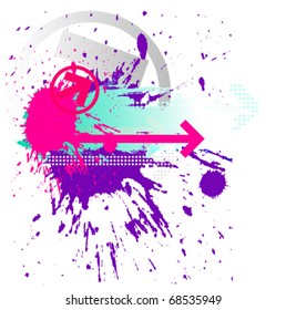 abstract creative grunge background