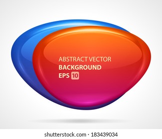 Abstract creative icon and business card. Vector design elements. 