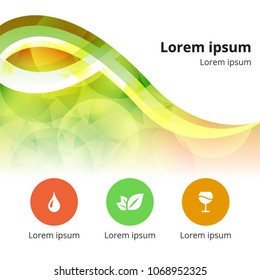 abstract creative layout design with multiple services. advertising design for social media. professional banner with content. 