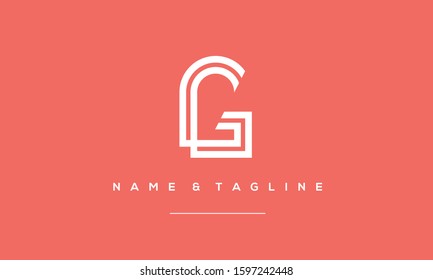 Abstract creative letter G icon logo