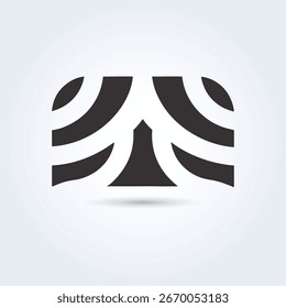 Abstract creative logo art design