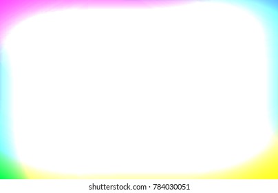 Abstract creative lovely background vector with colorful light frame