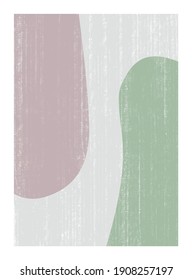 Abstract creative minimalist artistic hand painted composition, Perfect abstract art to use in branding, poster, prints, packaging, wall art, for social media