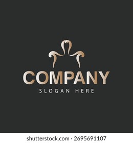 Abstraktes kreatives modernes Business-Logo