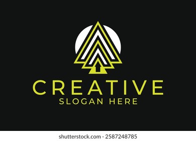 abstract creative ornamental style business professional logo design vector sublimation