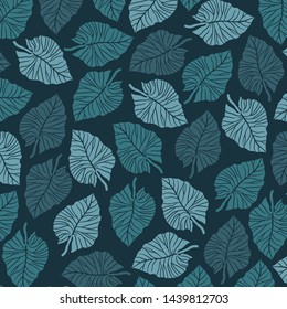 Abstract creative  pattern with tropical plants and artistic background. Modern exotic design for paper, cover, fabric, interior decor and other users.