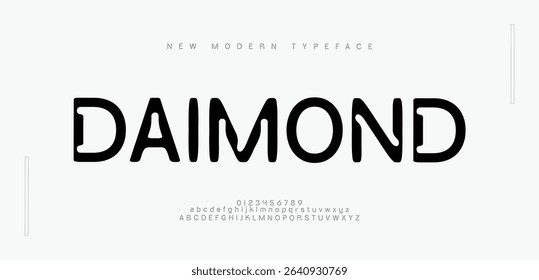 Abstract creative sports font logo alphabet. techno and future fonts. Typography digital sci-fi movie logos. vector illustration

