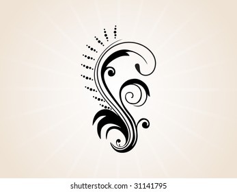 abstract creative tattoo, design