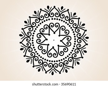 abstract creative tattoo, design