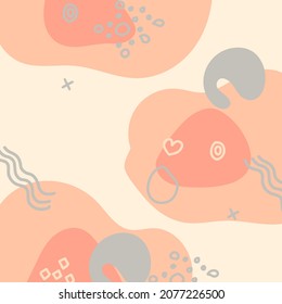 Resumen de plantillas artísticas universales creativas. Ideal para carteles, tarjetas, invitaciones, volantes, portadas, banner, carteles, folletos y otros diseños gráficos