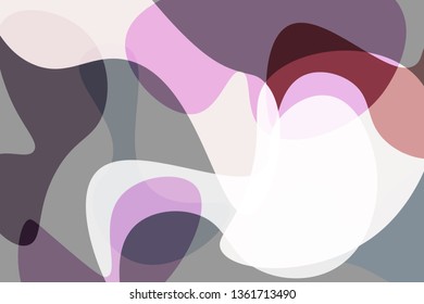 Abstract creative vector background. Fluid gradient shapes composition.  Liquid color background design. 