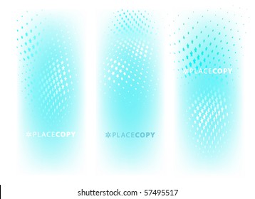 abstract creative vector background set