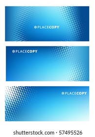abstract creative vector background set