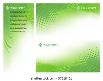 Abstract Creative Vector Background Set