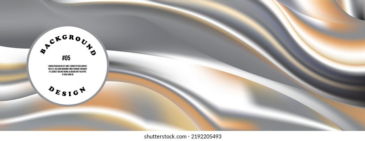 Abstract Creative Wave Background Template Design For Header, Banner And Website Background