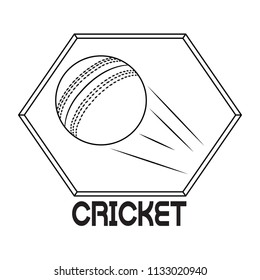 Abstract Cricket Label