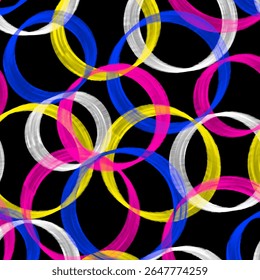 Fundo de círculo abstrato adequado para decore home e papel de parede finalidade

