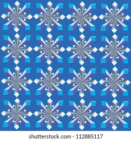 abstract cristal pattern
