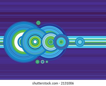 An abstract crop circle image for use as an background