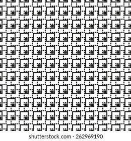 abstract crop symbols technical seamless pattern eps10