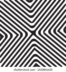 Abstract Cross Line Greed Background Pattern, Regular Diagonal Lines Forming X Shape, Intersecting Lines and Corners Patern, Diagonal Black and White Lines Forming an  Geometric X Shapes 