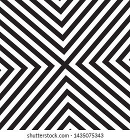 Abstract Cross Line Greed Background Pattern, Regular Diagonal Lines Forming X Shape, Intersecting Lines and Corners Patern, Diagonal Black and White Lines Forming an  Geometric X Shapes 