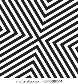 Abstraktes Cross-Line-Greensonde-Hintergrundmuster, regelmäßige Diagonallinien, die X-Form formen, Schnittlinien und Ecken-Muster, diagonale Schwarz-Weiß-Linien, die geometrische X-Formen formen 