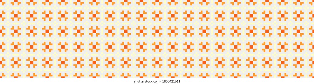 Abstract Cross Pattern Dots generative computational art illustration