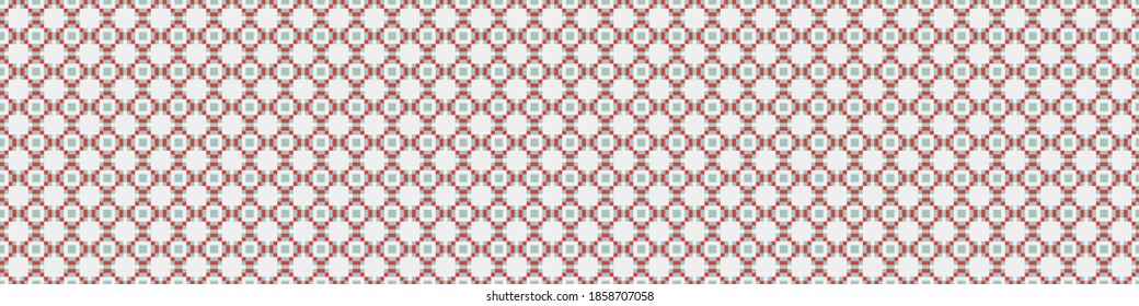 Abstract Cross Pattern Dots generative computational art illustration