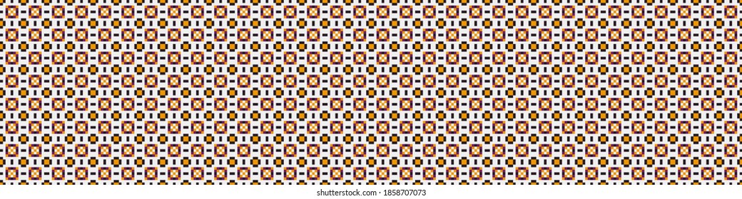 Abstract Cross Pattern Dots generative computational art illustration