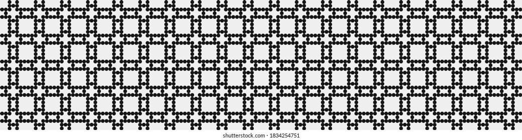 Abstract Cross Pattern Dots Logo generative computational art illustration